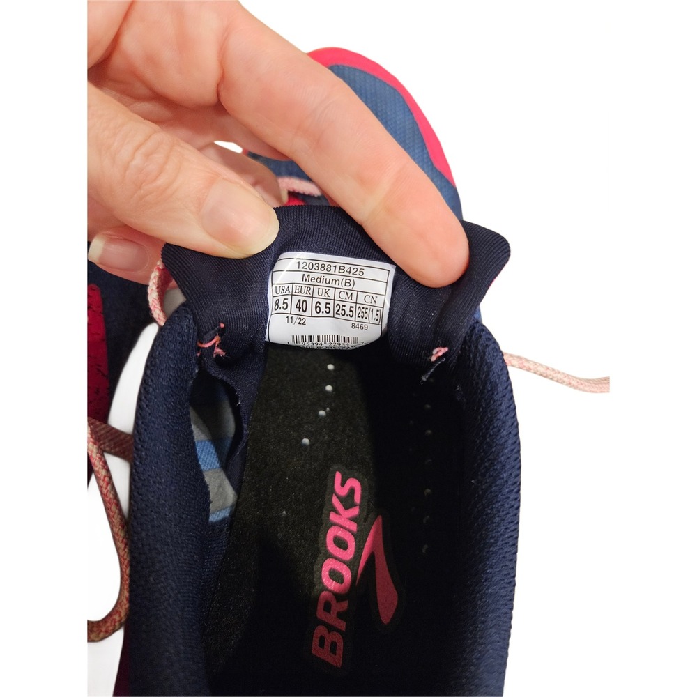 Brooks Catamount 2 Women's Trail Running Shoes Size 8.5 Blue Pink - Picture 4 of 7